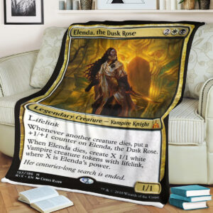 Game Mtg Magic The Gathering Elenda The Dusk Rose Blanket