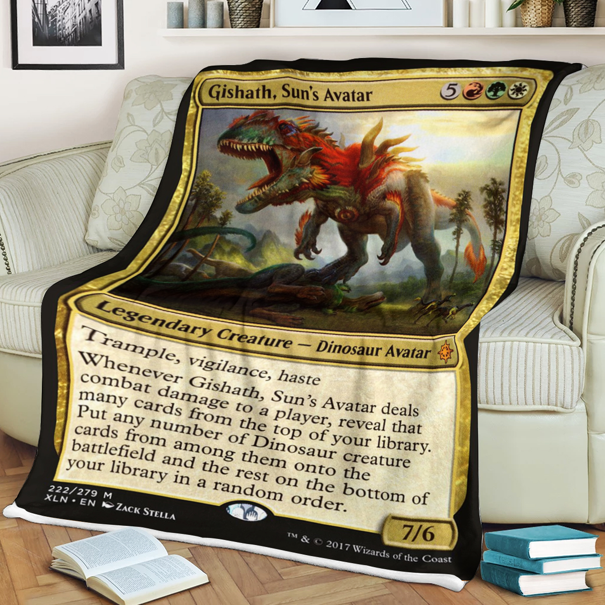 Game Mtg Magic The Gathering Gishath Suns Avatar Blanket Game Mtg Magic The Gathering Gishath Suns Avatar Blanket