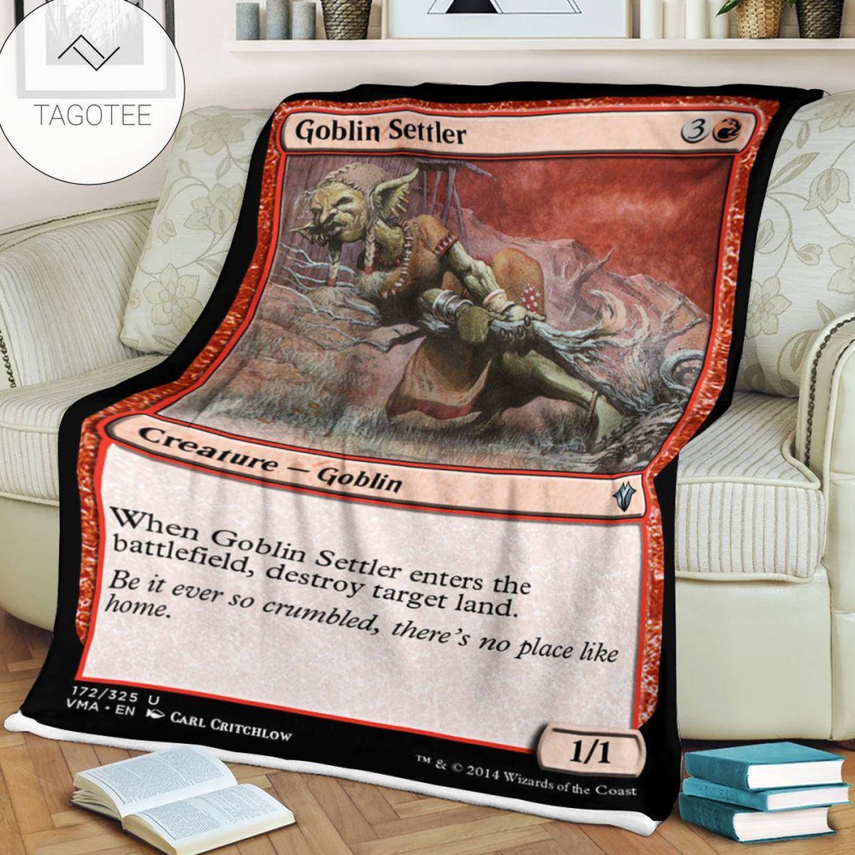 Game Mtg Magic The Gathering Goblin Settlers Blankets Tagotee Game Mtg Magic The Gathering Goblin Settlers Blankets Tagotee