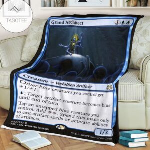 Game Mtg Magic The Gathering Grand Architect Blanket