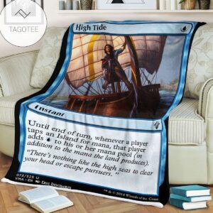 Game Mtg Magic The Gathering High Tide Sherpa Blanket