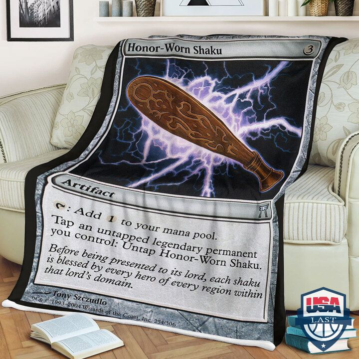 Game-Mtg-Magic-The-Gathering-Honor-Worn-Shaku-Sherpa-Blanket-1