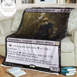 Game Mtg Magic The Gathering Krrik Son Of Yawgmoth Blanket