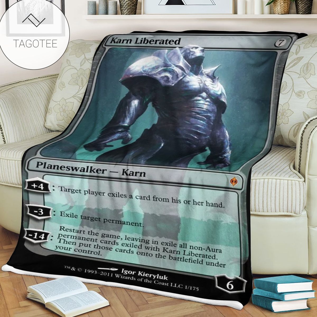Game Mtg Magic The Gathering Karn Liberated Blanket Game Mtg Magic The Gathering Karn Liberated Blanket