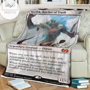 Game Mtg Magic The Gathering Kozilek Butcher Of Truth Blanket Tagotee