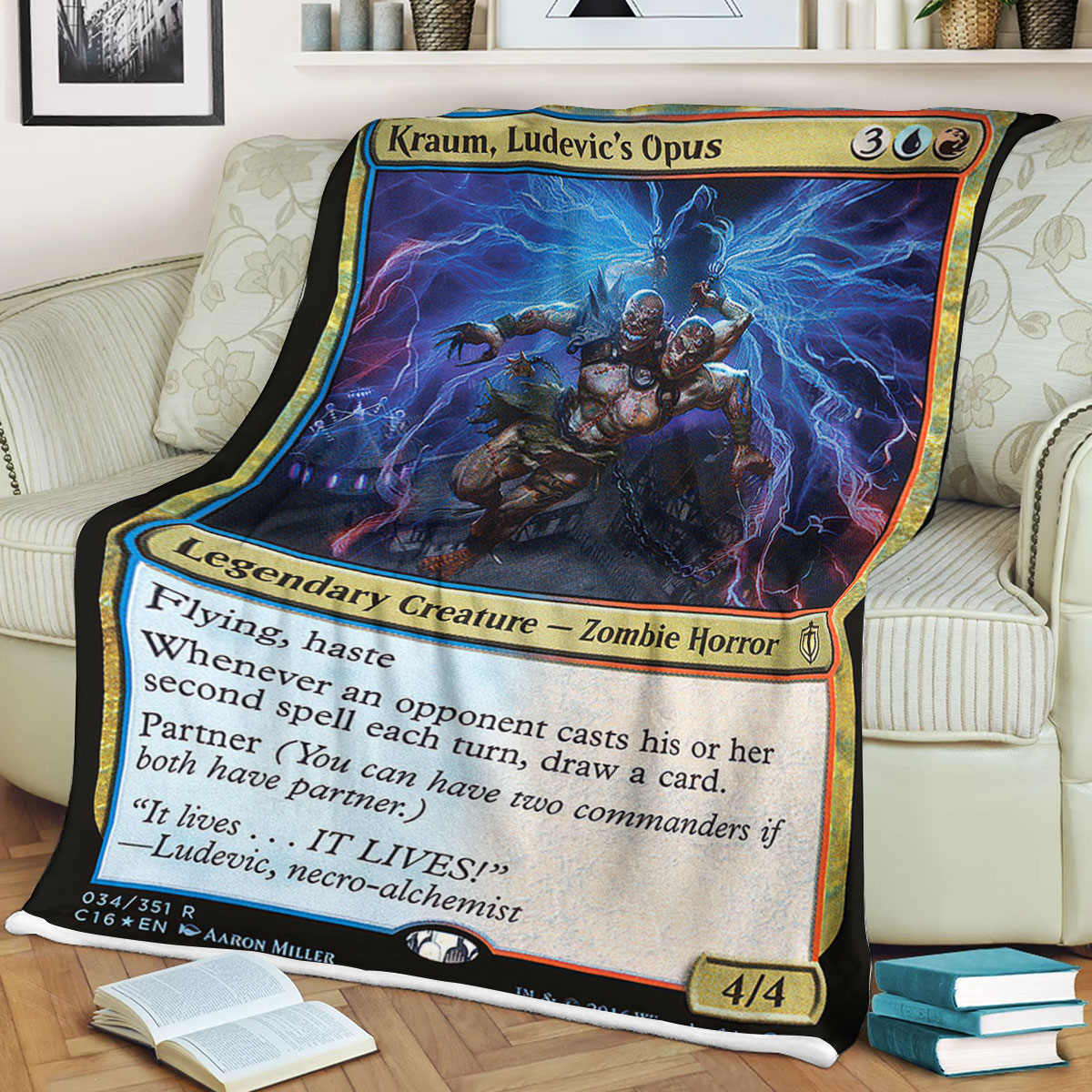 Game Mtg Magic The Gathering Kraum Ludevics Opus Sherpa Blanket 2 Game Mtg Magic The Gathering Kraum Ludevics Opus Sherpa Blanket 2