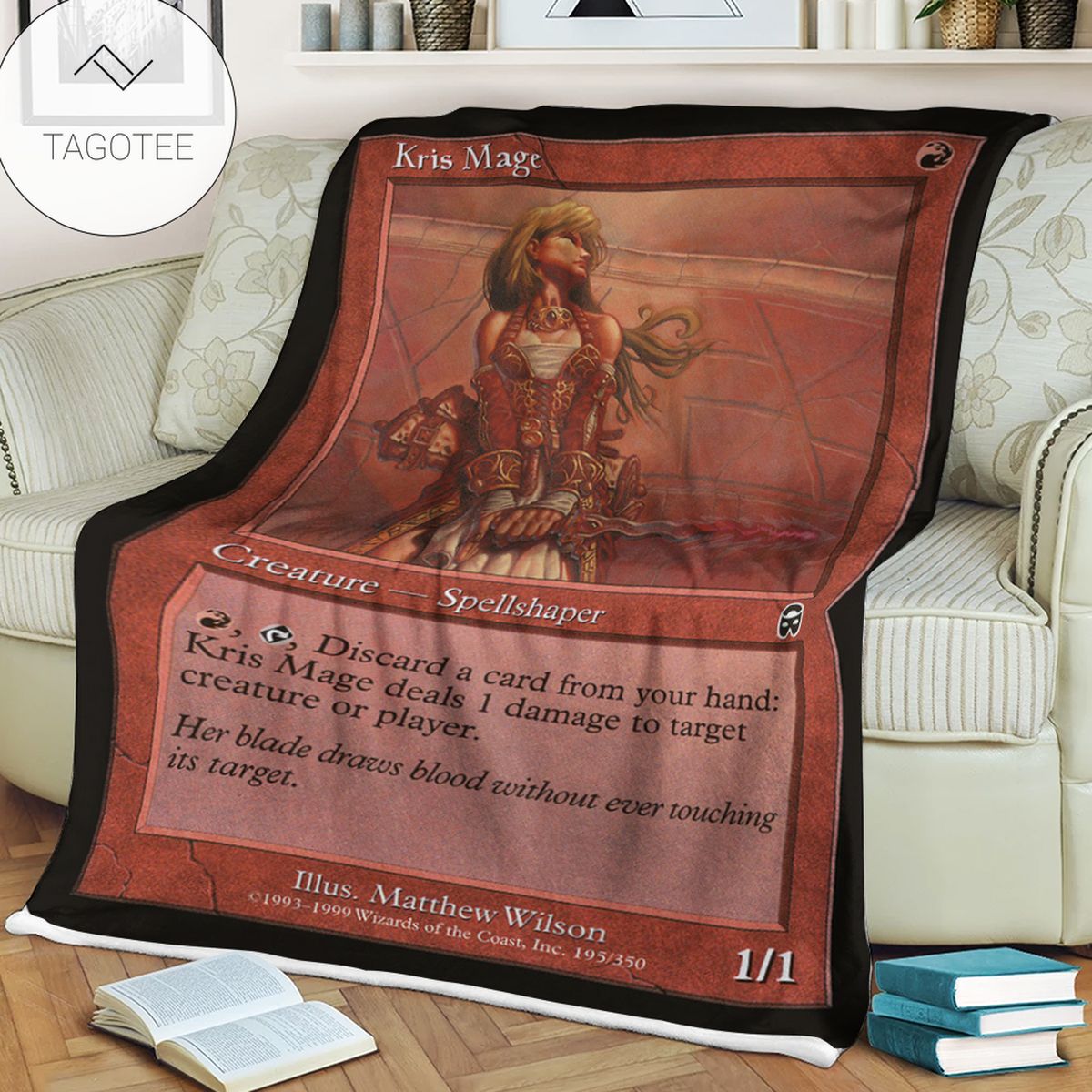 Game Mtg Magic The Gathering Kris Mage Blanket Game Mtg Magic The Gathering Kris Mage Blanket