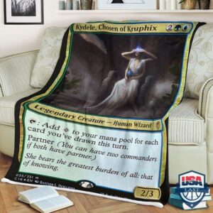 Game Mtg Magic The Gathering Kydele Chosenof Kruphix Sherpa Blanket 2