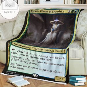 Game Mtg Magic The Gathering Kydele Chosenof Kruphix Sherpa Blanket Tagotee