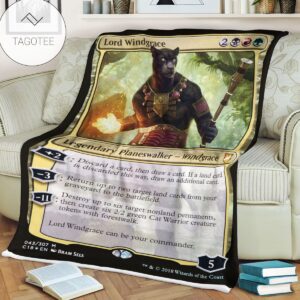 Game Mtg Magic The Gathering Lord Windgrace Blanket