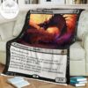 Game Mtg Magic The Gathering M21 104 Hooded Blightfang Fleece Blanket