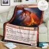 Game Mtg Magic The Gathering M21 151 Hellkite Punisher Fleece Blanket