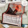 Game Mtg Magic The Gathering M21 154 Kinetic Augur Fleece Blanket