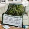 Game Mtg Magic The Gathering M21 195 Portcullis Vine Fleece Blanket