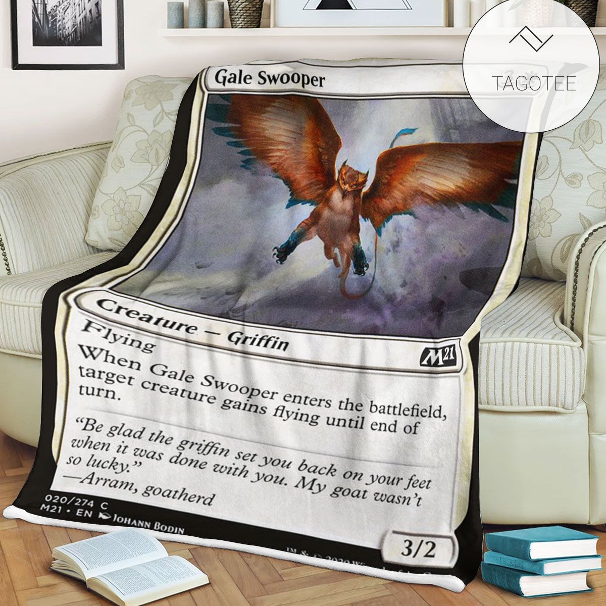 Game Mtg Magic The Gathering M21 20 Gale Swooper Fleece Blanket Tagotee Game Mtg Magic The Gathering M21 20 Gale Swooper Fleece Blanket Tagotee