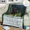 Game Mtg Magic The Gathering M21 208 Sporeweb Weaver Fleece Blanket