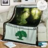 Game Mtg Magic The Gathering M21 274 Forest Fleece Blanket