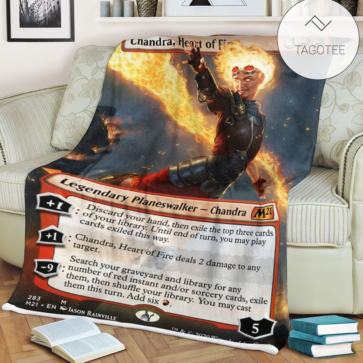 Game Mtg Magic The Gathering M21 283 Chandra Heart Of Fire Fleece Blanket Tagotee Game Mtg Magic The Gathering M21 283 Chandra Heart Of Fire Fleece Blanket Tagotee