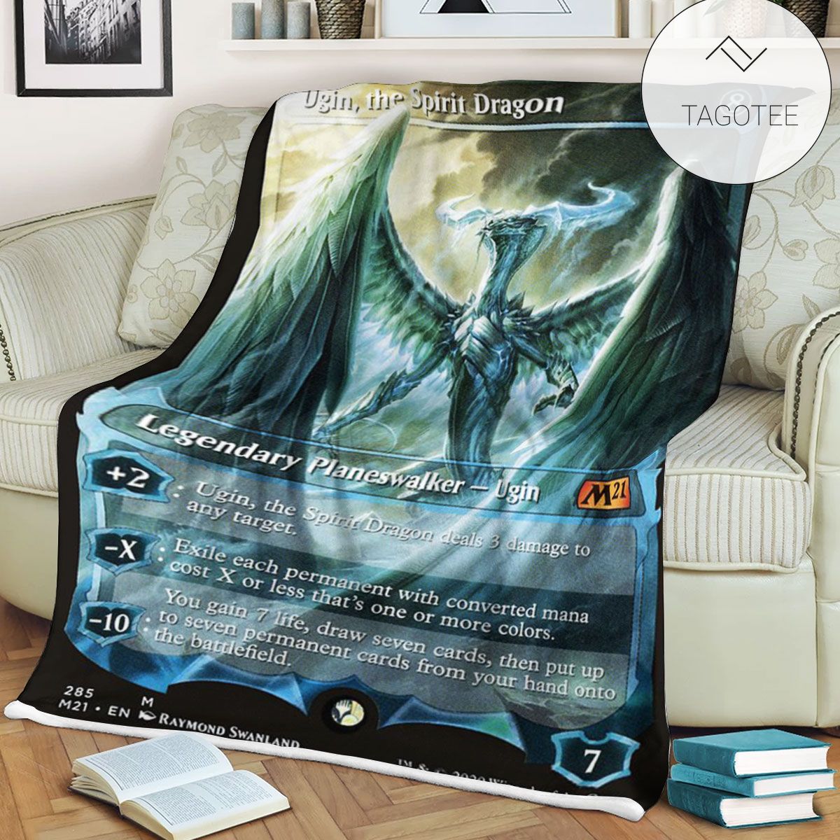 Game Mtg Magic The Gathering M21 285 Ugin The Spirit Dragon Fleece Blanket Tagotee Game Mtg Magic The Gathering M21 285 Ugin The Spirit Dragon Fleece Blanket Tagotee