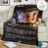 Game Mtg Magic The Gathering M21 315 Grim Tutor Fleece Blanket