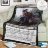Game Mtg Magic The Gathering M21 330 Liliana S Scrounger Fleece Blanket Tagotee