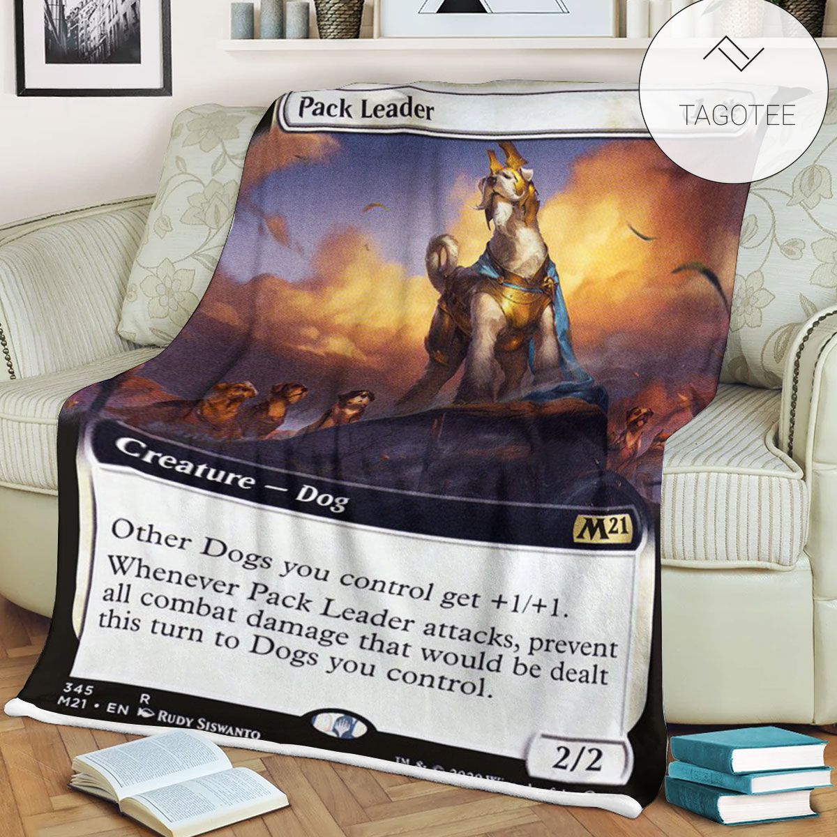 Game Mtg Magic The Gathering M21 345 Pack Leader Fleece Blanket Tagotee Game Mtg Magic The Gathering M21 345 Pack Leader Fleece Blanket Tagotee