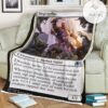 Game Mtg Magic The Gathering M21 37 Siege Striker Fleece Blanket