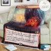 Game Mtg Magic The Gathering M21 371 Volcanic Salvo Fleece Blanket Tagotee