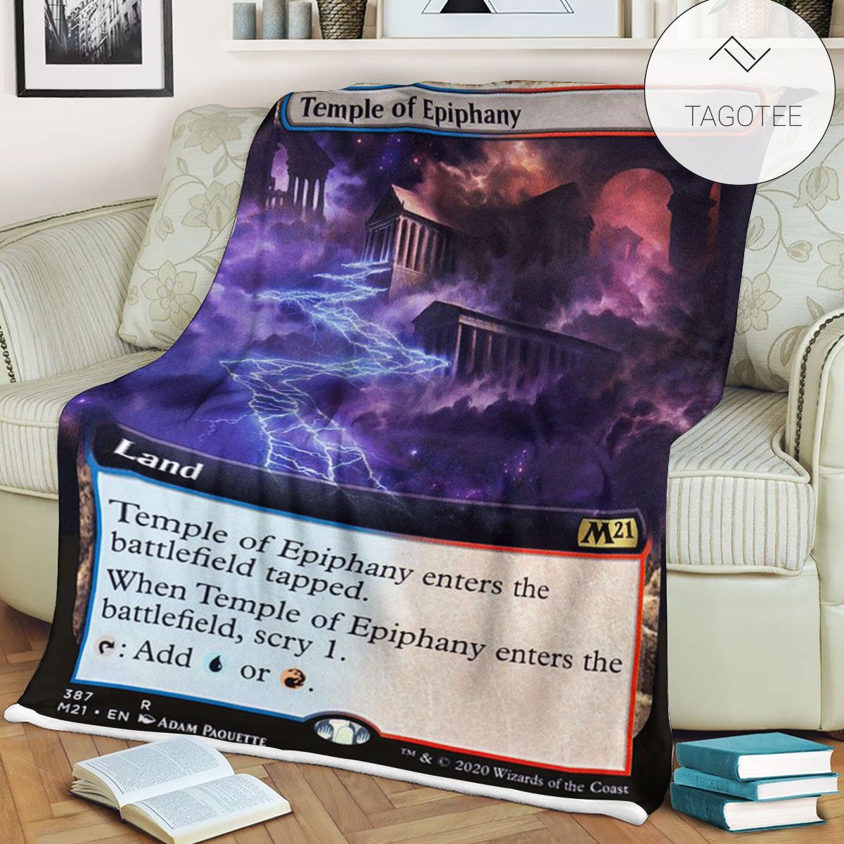 Game Mtg Magic The Gathering M21 387 Temple Of Epiphany Fleece Blanket Tagotee Game Mtg Magic The Gathering M21 387 Temple Of Epiphany Fleece Blanket Tagotee
