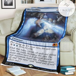 Game Mtg Magic The Gathering M21 48 Discontinuity Fleece Blanket