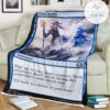 Game Mtg Magic The Gathering M21 51 Frost Breath Fleece Blanket