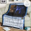 Game Mtg Magic The Gathering M21 52 Ghostly Pilferer Fleece Blanket