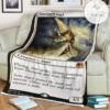 Game Mtg Magic The Gathering M21 6 Baneslayer Angel Fleece Blanket