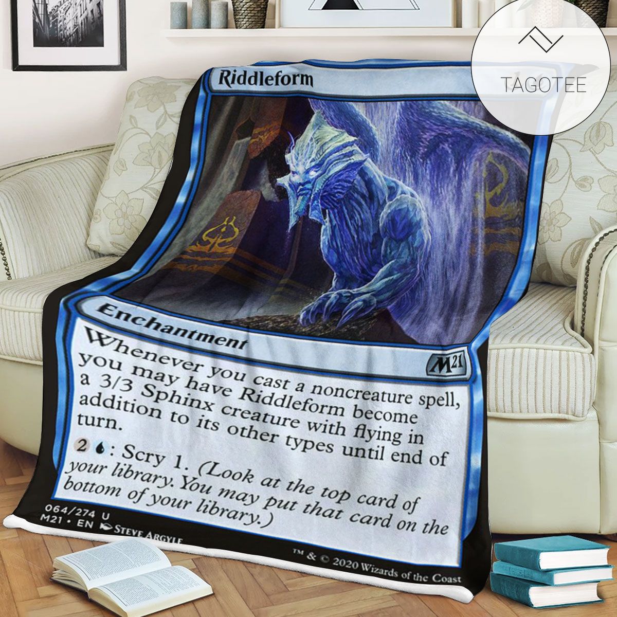 Game Mtg Magic The Gathering M21 64 Riddleform Fleece Blanket Tagotee Game Mtg Magic The Gathering M21 64 Riddleform Fleece Blanket Tagotee