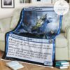 Game Mtg Magic The Gathering M21 72 Spined Megalodon Fleece Blanket