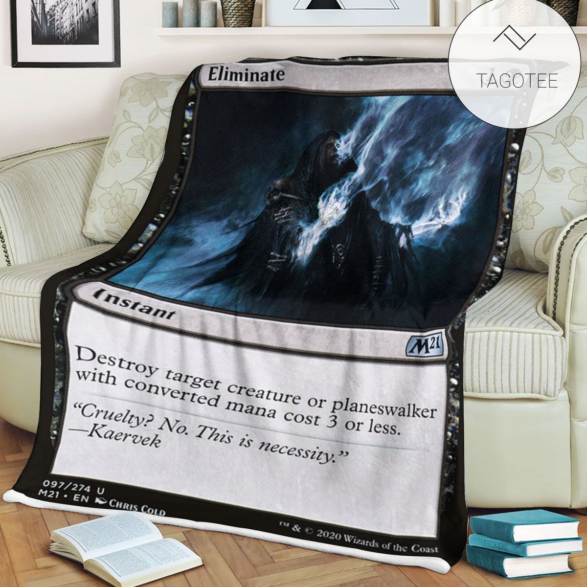 Game Mtg Magic The Gathering M21 97 Eliminate Fleece Blanket Game Mtg Magic The Gathering M21 97 Eliminate Fleece Blanket
