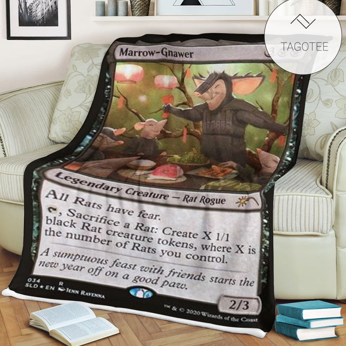 Game Mtg Magic The Gathering Marrowgnawer Blanket Tagotee Game Mtg Magic The Gathering Marrowgnawer Blanket Tagotee