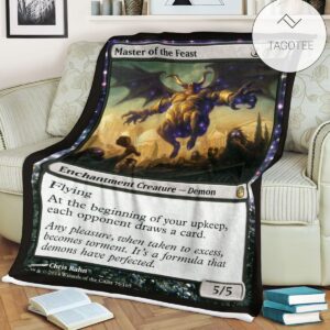 Game Mtg Magic The Gathering Master Of The Feast Blanket