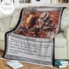 Game Mtg Magic The Gathering Mbs 124 Piston Sledge Fleece Blanket