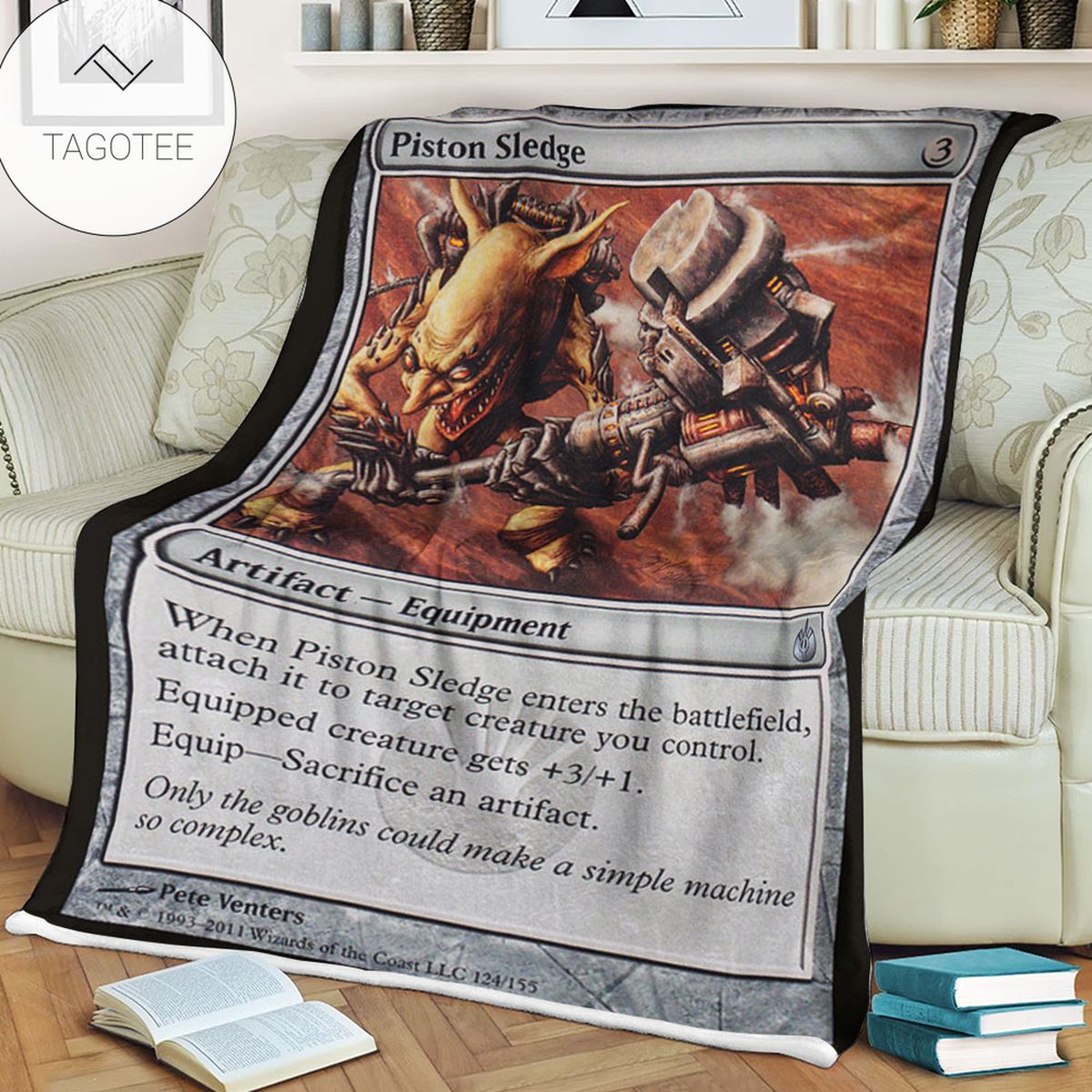 Game Mtg Magic The Gathering Mbs 124 Piston Sledge Fleece Blanket Game Mtg Magic The Gathering Mbs 124 Piston Sledge Fleece Blanket