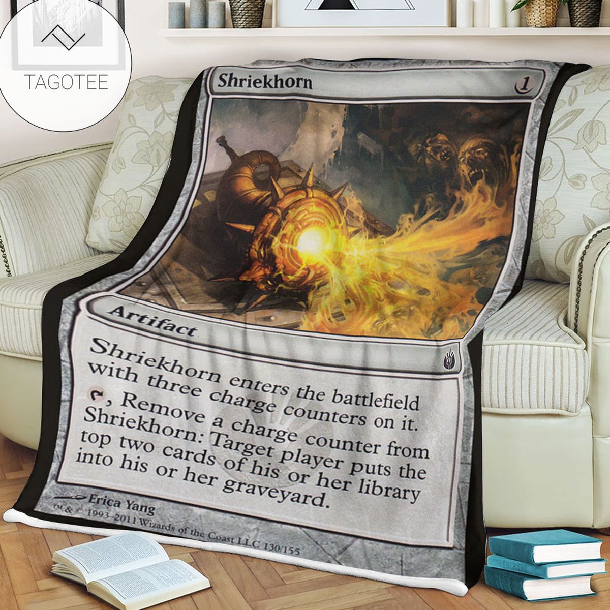 Game Mtg Magic The Gathering Mbs 130 Shriekhorn Fleece Blanket Tagotee Game Mtg Magic The Gathering Mbs 130 Shriekhorn Fleece Blanket Tagotee