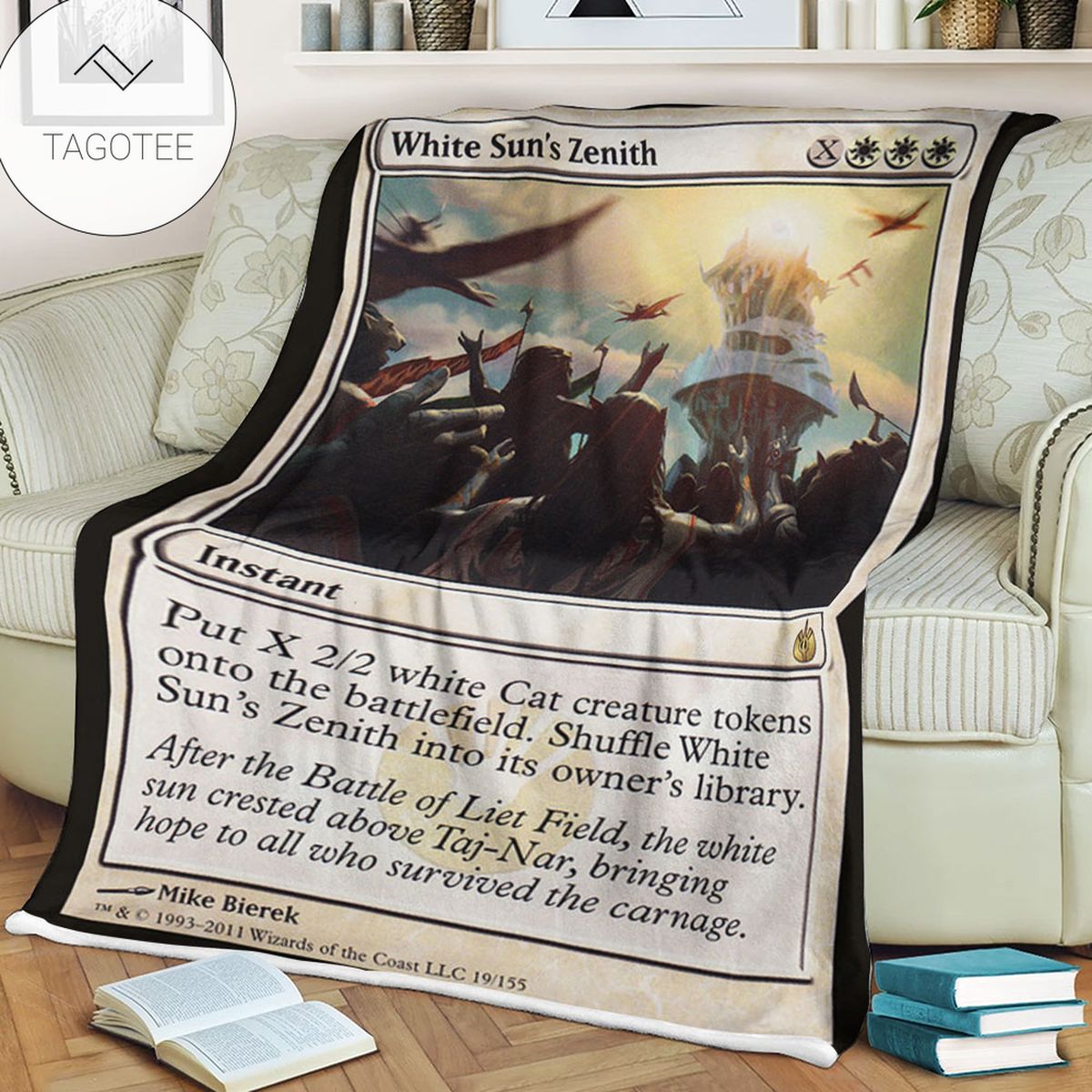 Game Mtg Magic The Gathering Mbs 19 White Sun S Zenith Fleece Blanket Game Mtg Magic The Gathering Mbs 19 White Sun S Zenith Fleece Blanket