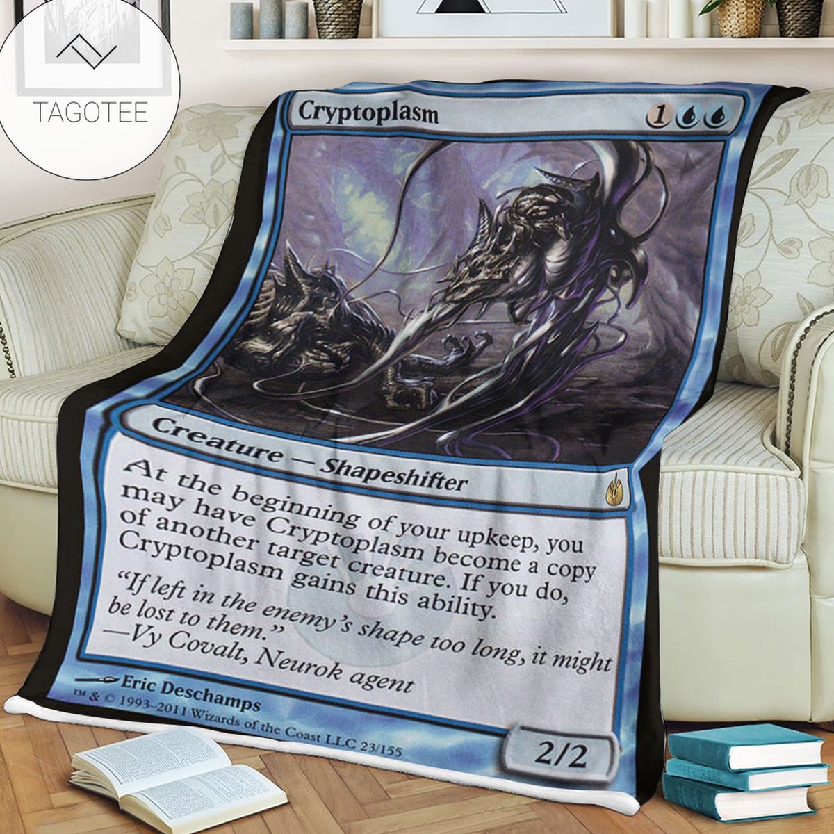 Game Mtg Magic The Gathering Mbs 23 Cryptoplasm Fleece Blanket Game Mtg Magic The Gathering Mbs 23 Cryptoplasm Fleece Blanket
