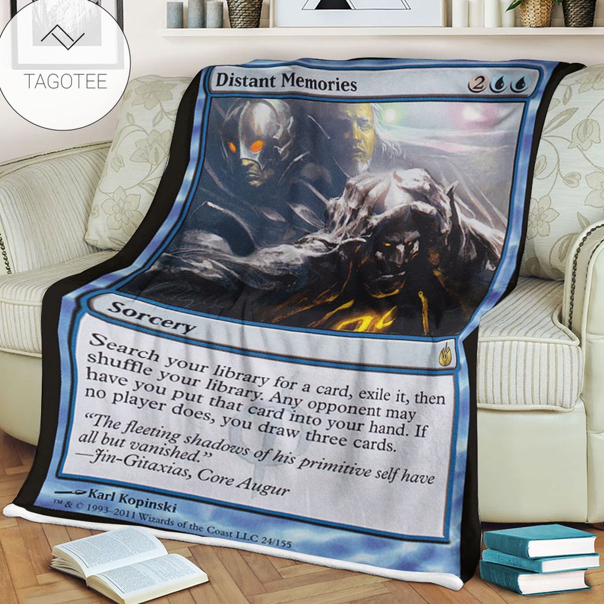 Game Mtg Magic The Gathering Mbs 24 Distant Memories Fleece Blanket Game Mtg Magic The Gathering Mbs 24 Distant Memories Fleece Blanket