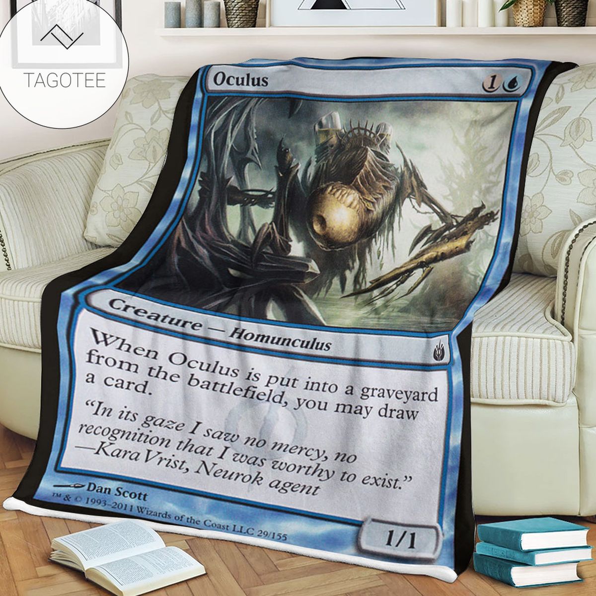 Game Mtg Magic The Gathering Mbs 29 Oculus Fleece Blanket Game Mtg Magic The Gathering Mbs 29 Oculus Fleece Blanket