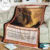 Game Mtg Magic The Gathering Mbs 67 Into The Core Fleece Blanket
