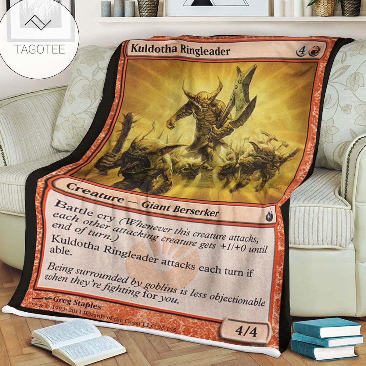 Game Mtg Magic The Gathering Mbs 70 Kuldotha Ringleader Fleece Blanket Game Mtg Magic The Gathering Mbs 70 Kuldotha Ringleader Fleece Blanket