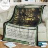 Game Mtg Magic The Gathering Mbs 77 Blightwidow Fleece Blanket