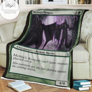 Game Mtg Magic The Gathering Mbs 83 Melira S Keepers Fleece Blanket