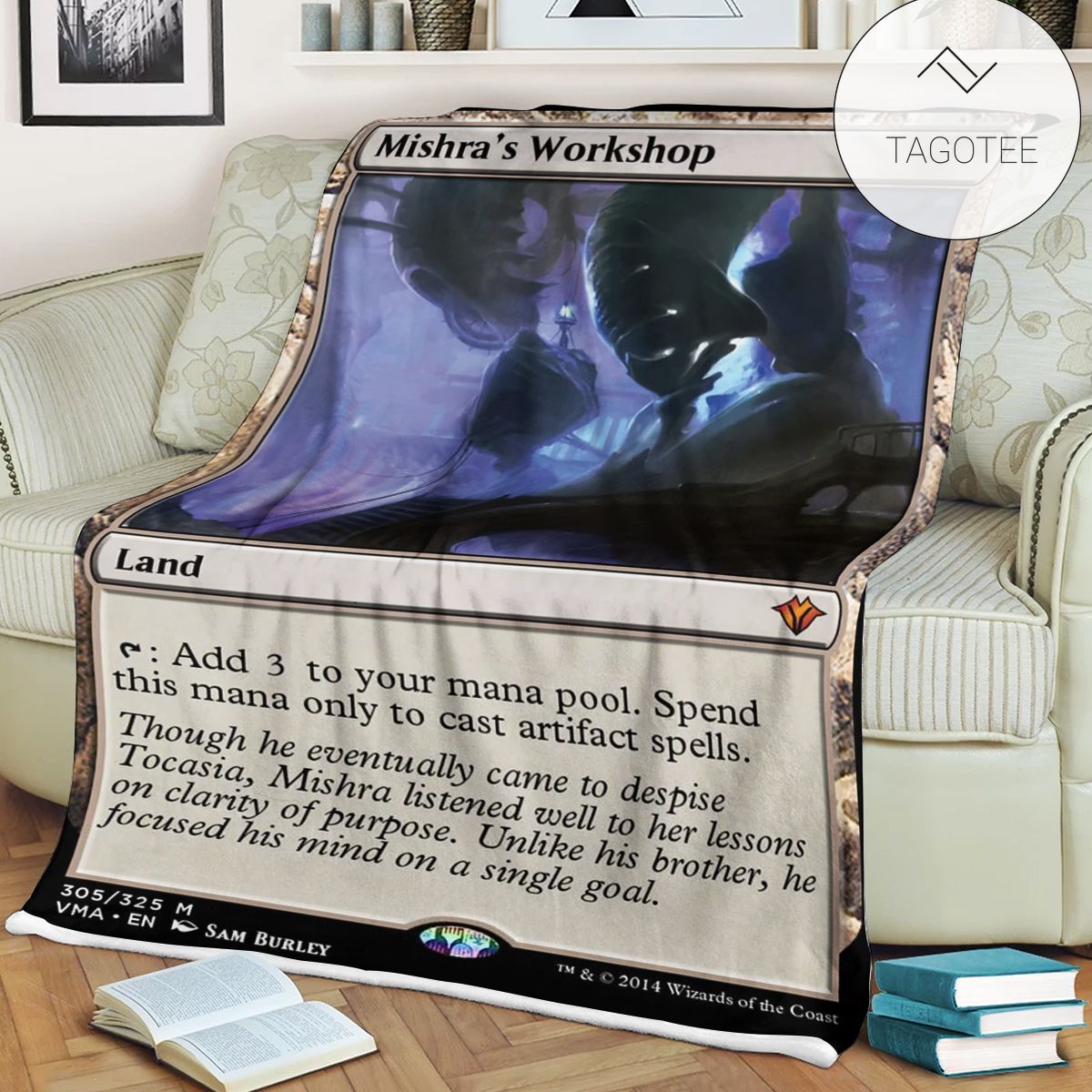 Game Mtg Magic The Gathering Mishras Workshop Blanket Game Mtg Magic The Gathering Mishras Workshop Blanket